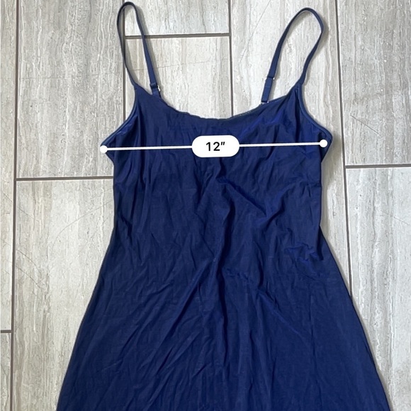 Vintage Victoria's Secret Purple Silky Dress Slip Size Small - Picture 5 of 5